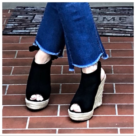 ✨LAST ONE SALE ✨Tie back espadrilles wedges - Picture 2 of 6